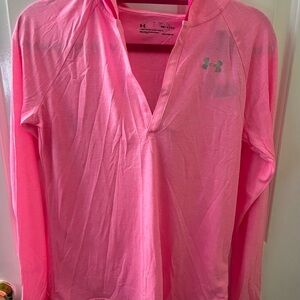 Under Armour Pink Long Sleeve Hoodie